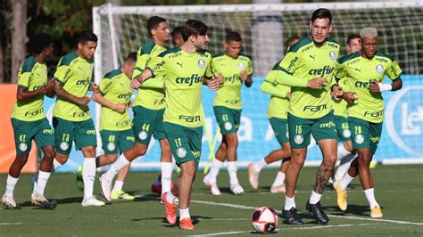 Escala O Do Palmeiras De Olho Na Libertadores Time Ter Forma O