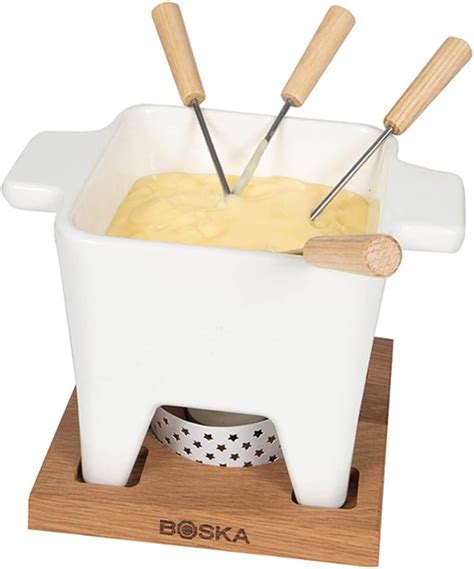 Amazon de Boska Käsefondue set klein 2 personen Nero Tapas Fondue