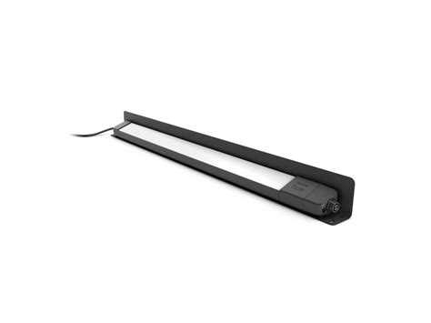 Philips Hue Econic Smart White And Colour Amarant Linear Outdoor Linear Wall Light Black