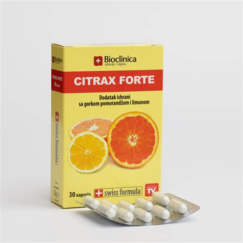 Citrax Forte – 30 kapsula – Klik apoteka
