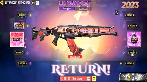 CONFIRMED MYTHIC AK 47 DRAW RETURN SCYLLA AK 47 RADIANCE AK 47