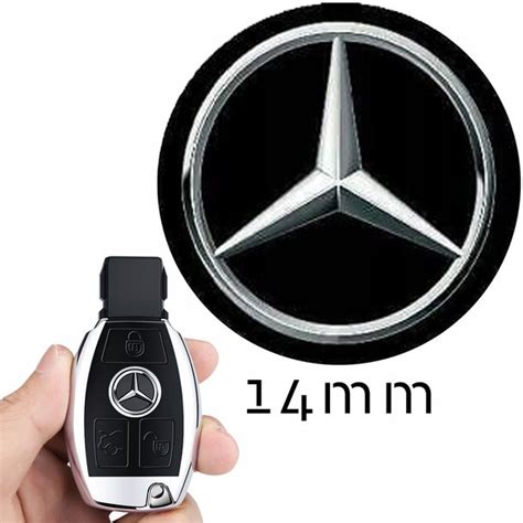 MERCEDES EMBLEMAT PILOTA 14mm KLUCZYK ZNACZEK LOGO ERLI Pl