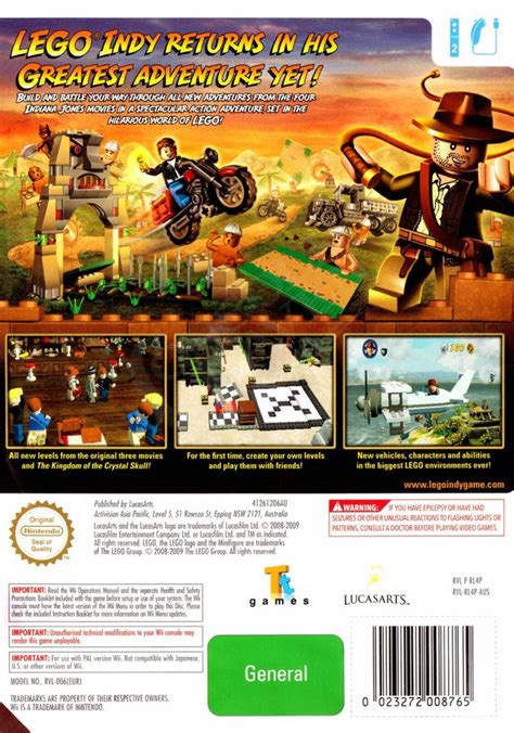 LEGO Indiana Jones 2 The Adventure Continues Box Shot For DS GameFAQs