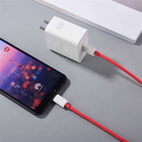 Supervooc Carregador R Pido Para Oneplus Adaptador De Carga Cabo Tipo C