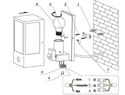 Endon 94995 Outdoor Wall Light Fitting Installation Guide