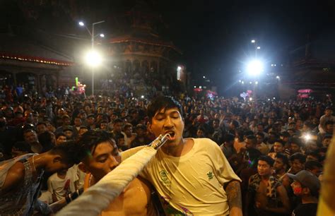 Nepal Kathmandu Indrajatra Festival Celebration Gallery Social