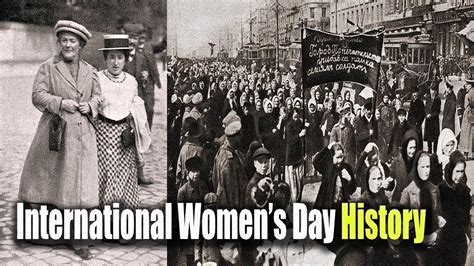 HISTORY OF INTENATIONAL WOMEN S DAY 8 March Women S Day YouTube