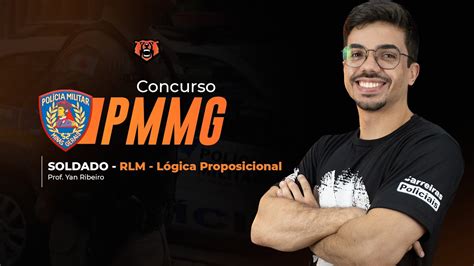 Concurso PM MG SOLDADO RLM Lógica Proposicional YouTube