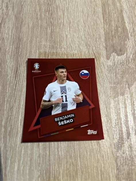 Topps Euro 2024 Svn Sp Sesko Rare Selten Comprare Su Ricardo