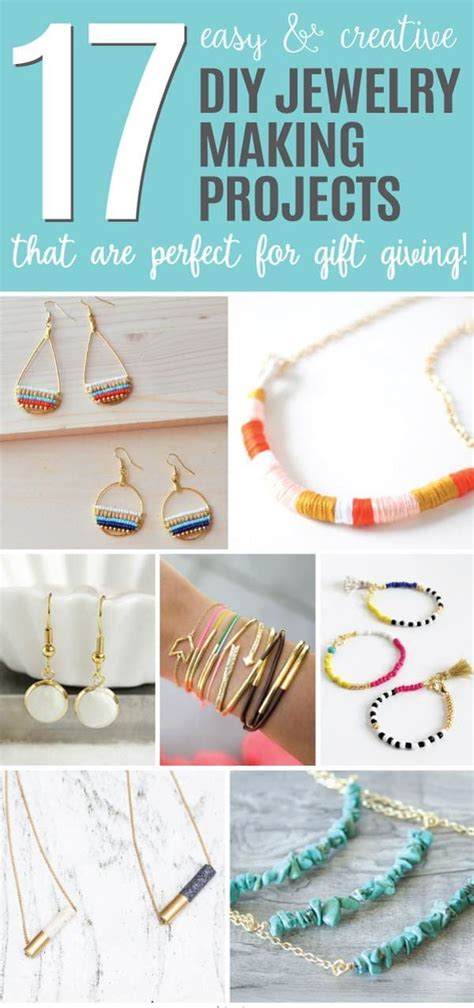 17 Easy And Creative DIY Jewelry Making Projects Perfect For Gift