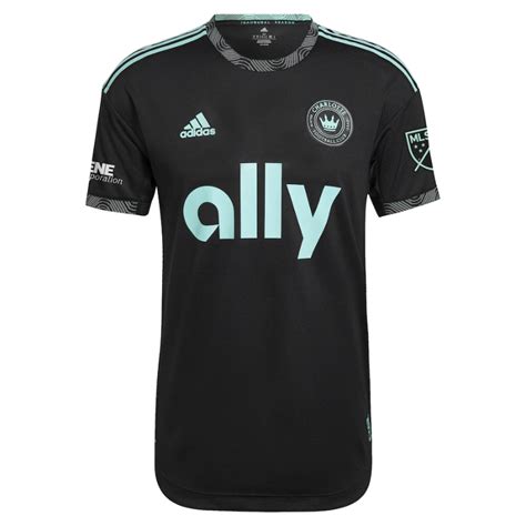 Charlotte Fc 2022 Primary Authentic Custom Jersey Black Jersey Teams