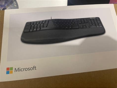 Microsoft ergonomic keyboard, Computers & Tech, Desktops on Carousell