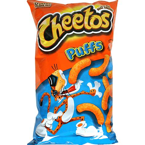 Cheetos Cheese Flavored Snacks Puffs Snacks Chips Dips Superlo