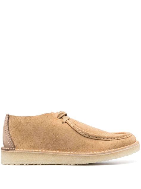 Buy Clarks Desert Nomad Suede Loafers Neutrals At 50 Off Editorialist