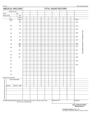 Vitals Sheet Pdf Fill Online Printable Fillable Blank Pdffiller