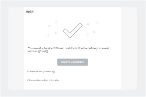 How To Customize Subscription Confirmation Emails Selzy