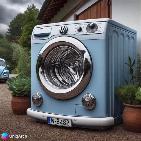 Retro Style Meets Modern Convenience Volkswagen Inspired Washing