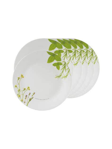 Corelle European Herbs 26cm Dinner Plate Set Poppat Jamals