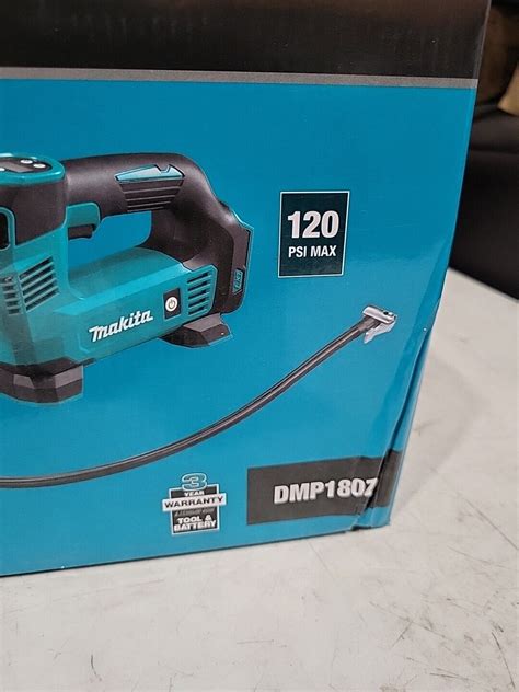 New In Box Makita Dmp180zx 18v Cordless Battery Inflator Compressor 120 Psi Volt 88381898249 Ebay