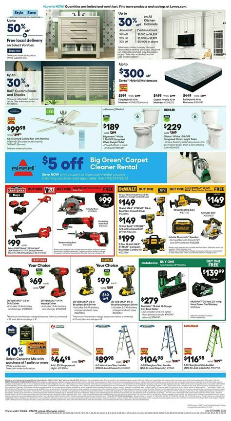 Lowe S Weekly Ads Deals From July 6 Page 2