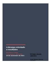 Actividad15 Emiliano LDA Docx Liderazgo Orientado A Resultados