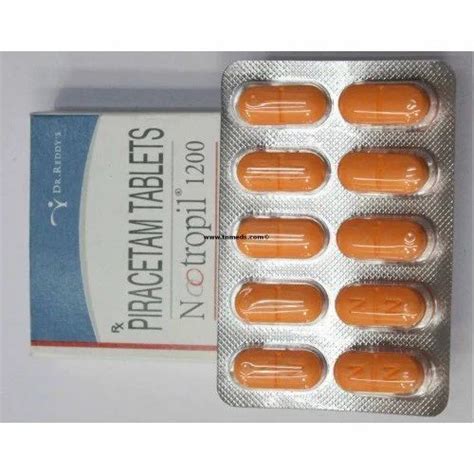 Piracetam Mg Nootropil Mg Tablet Tablets In Strip At