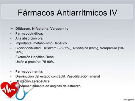 Farmacos Antiarritmicos Ppt