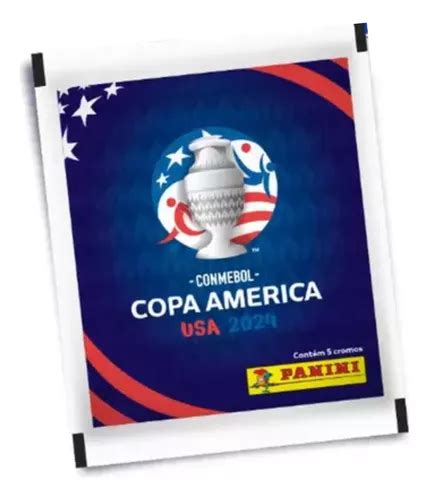 Kit 60 Envelopes 300 Figurinhas Copa América 2024 Panini Frete grátis