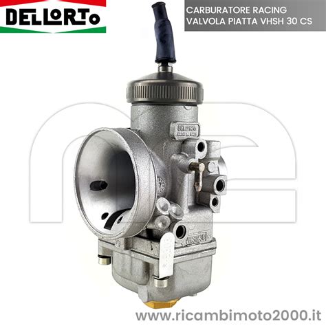 Alimentazione Carburatore Dell Orto Racing Vhsh Cs T Valvola