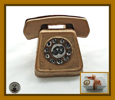 Telephone Chocolate Tchocolate Phoneedible Retro Etsy