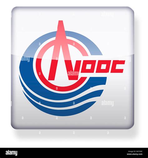 Cnooc logo as an app icon. Clipping path included Stock Photo - Alamy