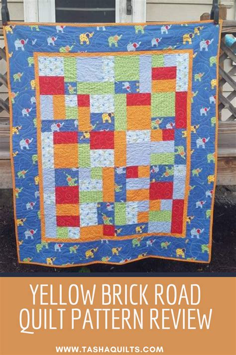 Quilt Pattern Review Yellow Brick Road Beginner Friendly In