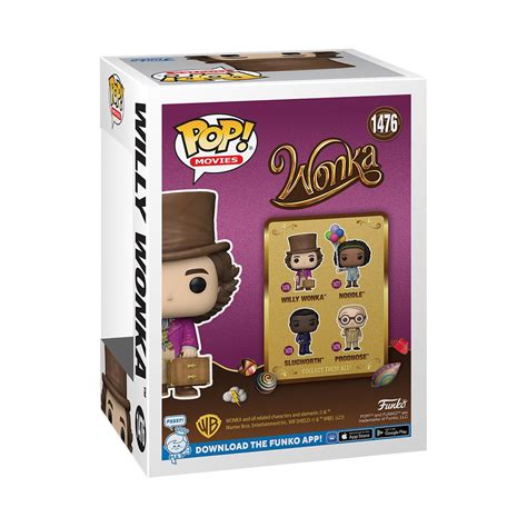 Funko Pop Movies: Willy Wonka-Willy Wonka Action Figure, pop wonka ...