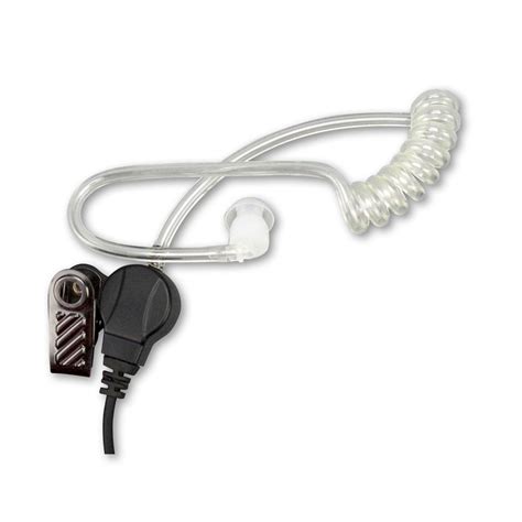 Motorola Covert Acoustic Tube Earpiece With Mic And Ptt M7 Radioswap Two Way Radio And Walkie