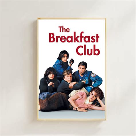 The Breakfast Club 1985 Movie Poster regular Style Art Prints,home Decor,vintage Movie Poster ...