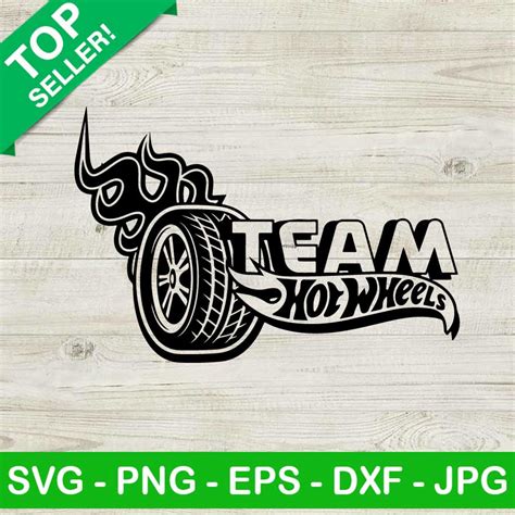 Hot Wheels Team Svg Hot Wheels Svg Wheels Logo Svg