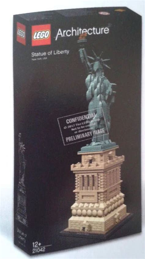 AnJ's Brick Blog: Lego Architecture Statue of Liberty (21042) Images ...