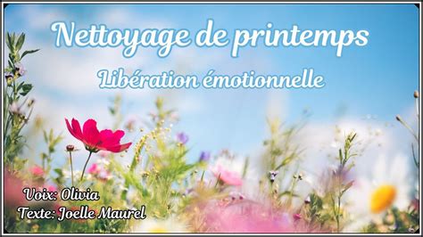 M Ditation Guid E Nettoyage De Printemps Le Jardin Du Coeur Et De L