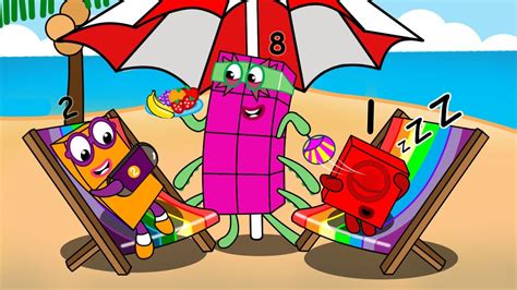 Numberblocks Octonaughty Become A Good Person Numberblocks Fanmade Coloring Story Youtube