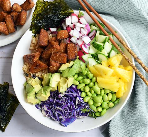 Vegan Poke Bowl Emily Happy Healthy