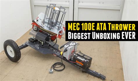 Mec 100e Clay Thrower Unboxing And Setup Ultimate Reloader