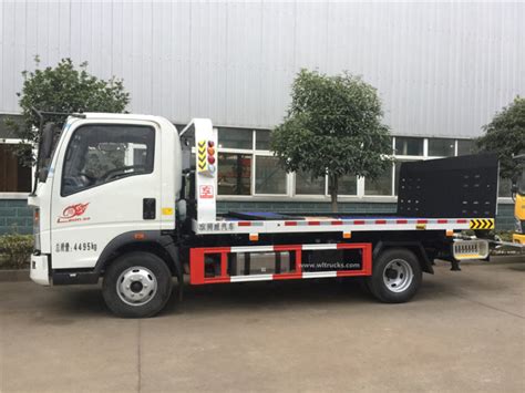 Sinotruk Howo 3 Ton Flat Wrecker Truck