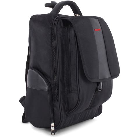 Swiss Mobility Carrying Case Rolling Backpack For Notebook