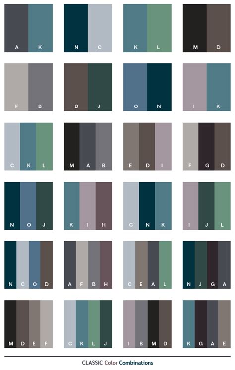 color combinations for graphic design | Classic color schemes, color ...