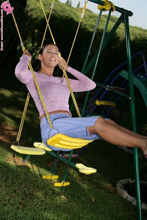 Brunette Cutie Nudes And Dildos On Playground Porn Pictures Xxx Photos Sex Images