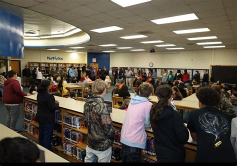 Chairman John L Lowery Kicked Off American Indian Heritage Month At St Pauls High School