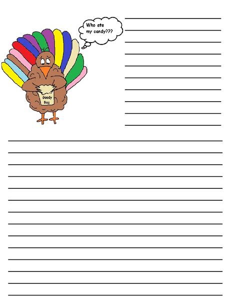 Thanksgiving Printable Writing Paper