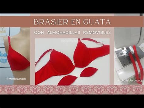 Como Coser Un Brasier En Guata Con Almohadillas Removibles Diy