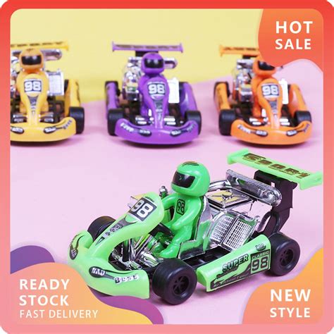 Yx T Mini Pull Back Go Kart Car Racing Game Vehicle Model Children