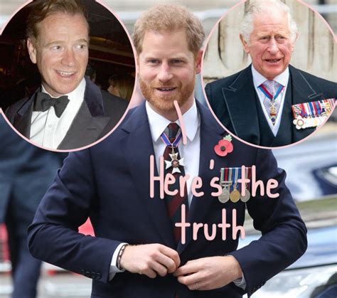 Prince Harry Finally Responds To Rumor About His Real Father Perez